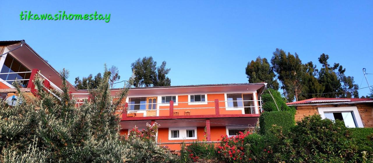 Tikawasi Homestay Comunidad Pueblo Isla Amantani Jose Luis Ocosuyo Exterior foto